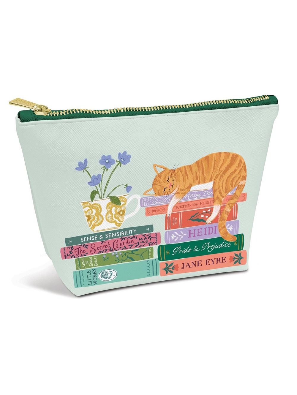 Cozy Reads Clutch Cosmetic Bag